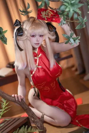 [Cosplay] Patreon订阅 新春旗袍 - 小仓千代w