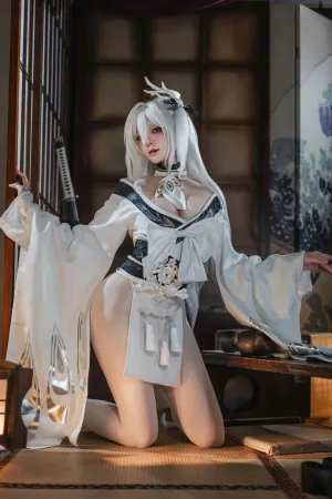[Cosplay] 碧蓝航线 白凤 和服 - Natsuko夏夏子