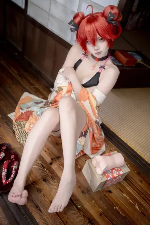[Cosplay] 和服 番茄酱 温泉 - 纸悦Etsu ko