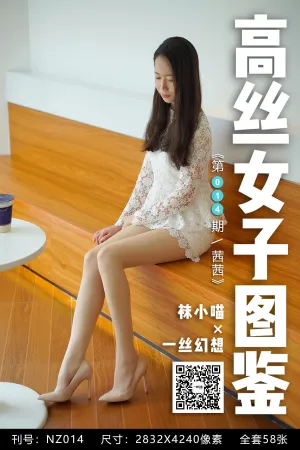 [高丝女子图鉴] 袜小喵 &times; 一丝幻想 No.014 - 茜茜