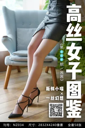 [高丝女子图鉴] 袜小喵 &times; 一丝幻想 No.034 - 茜茜
