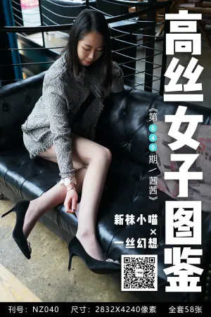 [高丝女子图鉴] 袜小喵 &times; 一丝幻想 No.040 - 茜茜