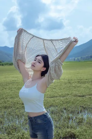 [Original]原创写真 针织衫 牛仔短裤 - 夏 - 年年Nnian