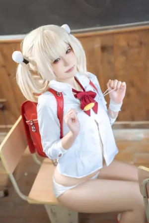 [Cosplay] Hololive Vtuber 时雨羽衣 Ui Shigure - Quan冉有点饿
