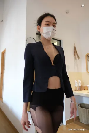 [ROSI写真] 口罩系列 2025.04.11 NO.3225 Ol制服 无裤 - ROSIMM