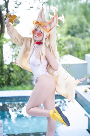 [Cosplay] 2026 三月 蔚蓝档案 百合园圣娅 泳装 Yurizono Seia Swimsuit version - 坠星大聪明