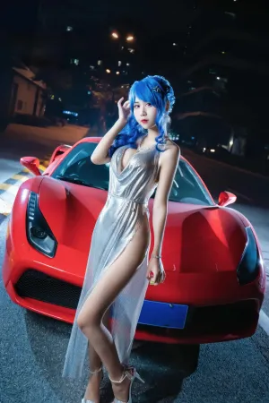 [Cosplay] 碧蓝航线 圣路易斯 礼服 跑车 - 萌芽儿o0