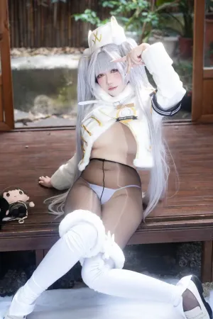 [Cosplay] Nikke 布兰儿 Blanc 白兔 幸运特快车 - 坠星大聪明
