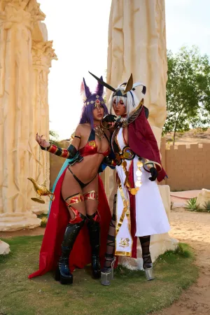 [Cosplay] FGO 示巴女王 & 尼托克丽丝 - Puy Puy