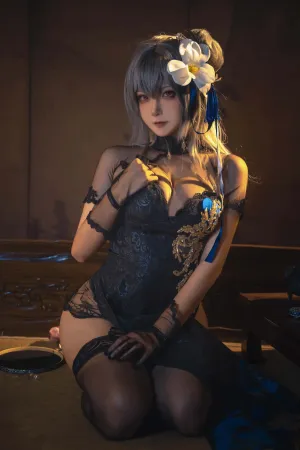 [Cosplay] 碧蓝航线 路易九世 旗袍 - Seya-狮砸