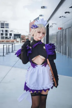 [Cosplay] FGO 黑枪呆 场照 - 风筝筝筝w