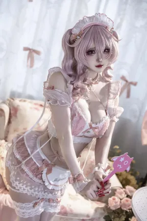 [Cosplay] 粉色 专属地雷系女仆 - Soso嗖嗖