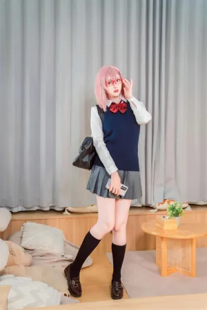 [Cosplay] 2.5次元的诱惑 天乃莉莉纱 校服 - Natsuko夏夏子