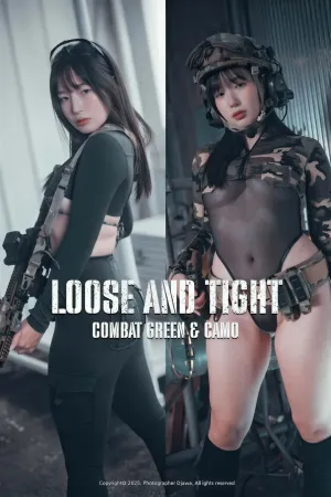 [DJAWA] 战斗绿 与 迷彩服 Loose and Tight Combat Green & Camo - Pia