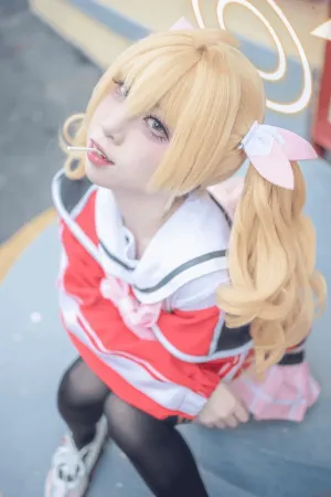 [Cosplay] 蔚蓝档案 伊原木好美 - 纸悦Etsu ko