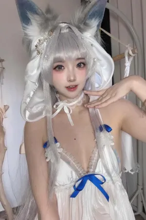 [Cosplay] 2026年02月 订阅 碧蓝航线 柴郡 + 信浓 睡衣 - 疯猫ss