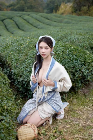 [XR]秀人内购 无水印 古风 户外 - 采茶女 - 尹甜甜