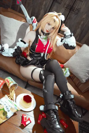 [欧美Cos] 绝区零 ZZZ 希希芙 下午茶 Cissia - Peach Milky