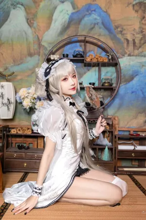 [Cosplay] 碧蓝航线 可畏 同人旗袍 - 源纱希喵喵喵